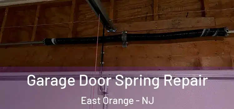  Garage Door Spring Repair East Orange - NJ